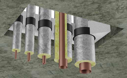 Betongdekke 150 mm Tabell: 5 Brannklasse E 240 / EI 240 Betongdekke 150 mm.