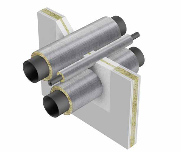 Gipsplate og Betongvegg 100 mm Tabell: 30 Brannklasse E 120 / EI 90 Gipsplatevegg og Betongvegg 100 mm.