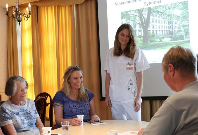 HOFTESKOLEN På hofteskolen vil du få informasjon om forberedelsene til operasjonen, behandlingen og tiden etterpå.