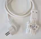 Hurtigkoblingssystemer Kabel 3p 1,5mm² 8m han-løs ende PVC hvit 18383 Kabel 3p 1,5mm² 9m han-løs ende PVC hvit 18384 Kabel 3p 1,5mm² 10m han-løs ende PVC hvit 18385 Kabel 3p,5mm² 1m hun-han PVC hvit