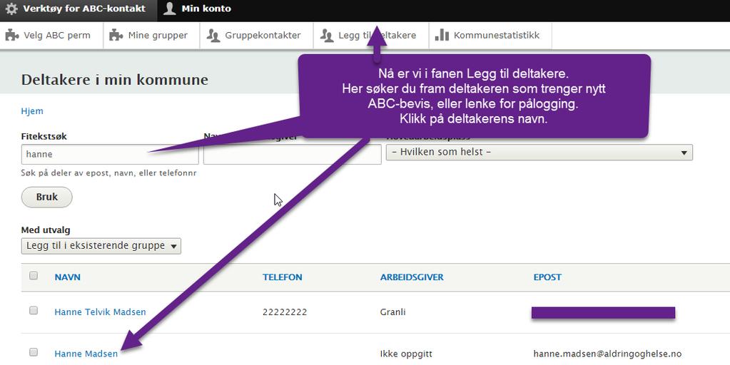 Skal du sende ABC-bevis, eller ny lenke for pålogging