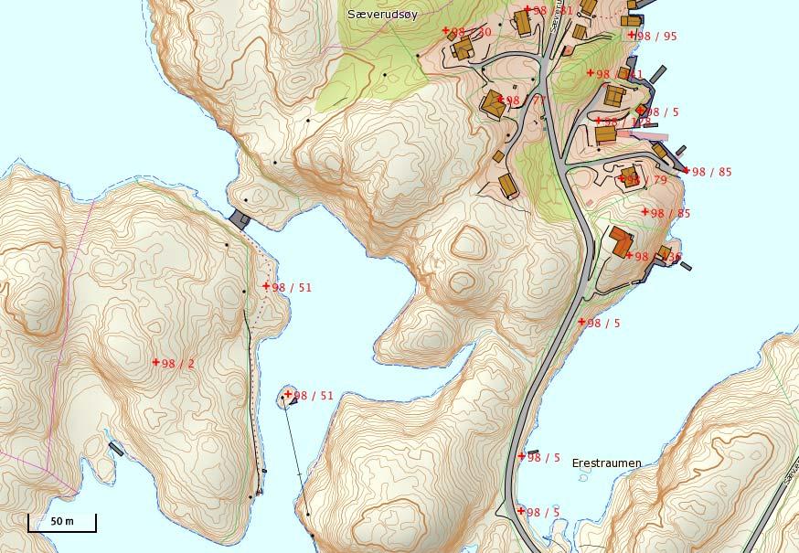 5. Snø- og sørpeskredfare. Grunnlag For vurdering av skredfare har følgende materiale blitt gjennomgått: - Topografisk kart og flyfoto (www.norgeskart.no) - Klimadata (www.eklima.no) - Skrednett (www.