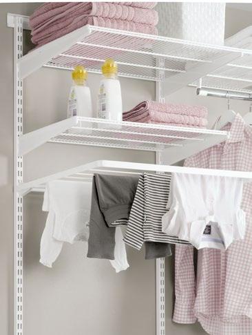 Et ryddig vaskerom gjør den ukentlige eller daglige klesvasken mye mer effektiv.