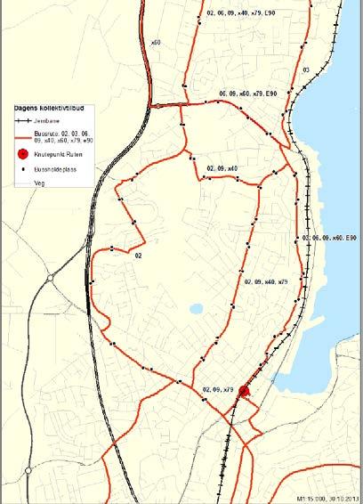 Løsningene for bussveien i nordre del av Sandnes kommune er det som synes å ha vært mest diskutert.