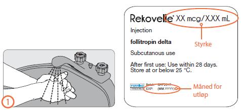 Ikke oppbevar pennen ved ekstreme temperaturer, direkte sollys eller svært kalde steder (f.eks. i bilen eller i en fryser).