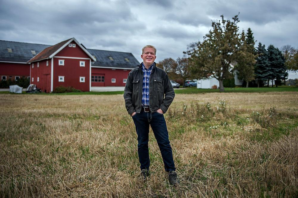 Skjælin Nordre leverandør av korn til Hansa Borg Bryggerier Navn: Jens Martin Stenrød Gårdsnavn: Skjælin Nordre Sted: Skjelinveien 19, 1659 Torp Størrelse: 352 dekar dyrket mark Drift: Produksjon av