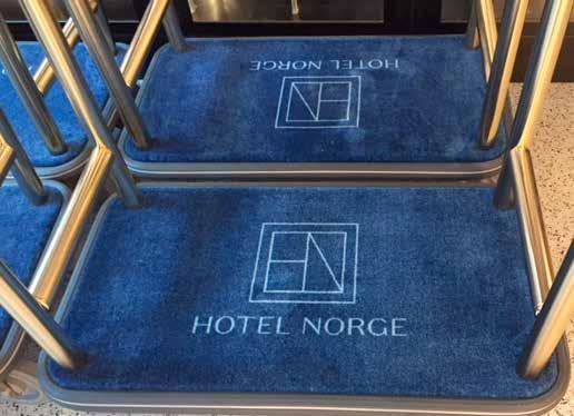 Om du besøker Hotel Norge by Scandic kan du legge bagasjen din på lekre bagasjetraller fra Caddie Hotel og Culina Caddie Hotel er en