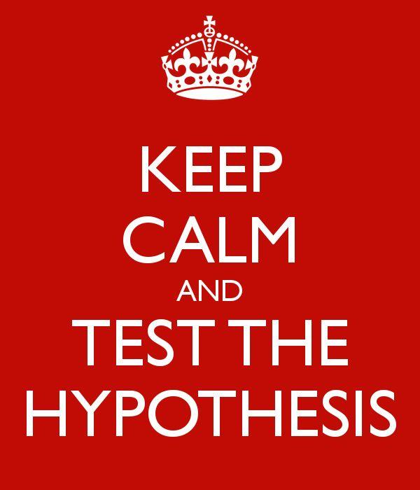 Valg av hypoteser Alle i klassen skrev ned forslag til hypoteser.