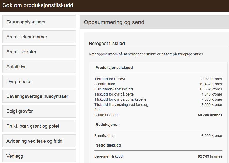 Søknaden del 2 (søknadsfrist 15.