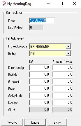 produksjonstilskudd Utbetalinger Alle utbetalinger