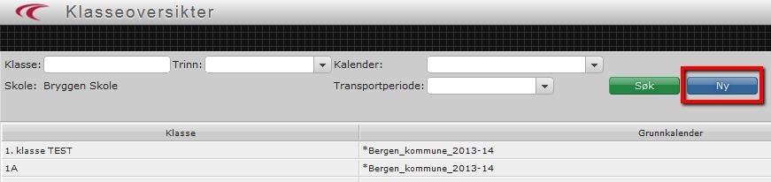 mars. Merk: Endringer i timeplaner må meldes fra på epost til skoleskyss@skyss.no. Timeplan legges inn ved å klikke på Klasseoversikter, (benytt valg a eller b, som vist på bildet under).