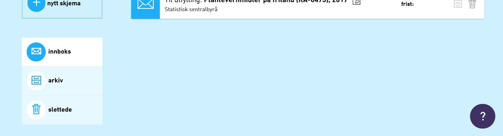 Hvis ikke «Til utfylling: Plantevernmidler på friland (RA 0475), 2017» kommer opp