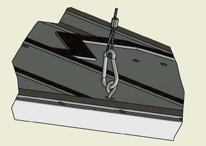 Det kan gjøres ved å skru av 6 stk skruer (på hengslene) fra enheten eller frontluken.