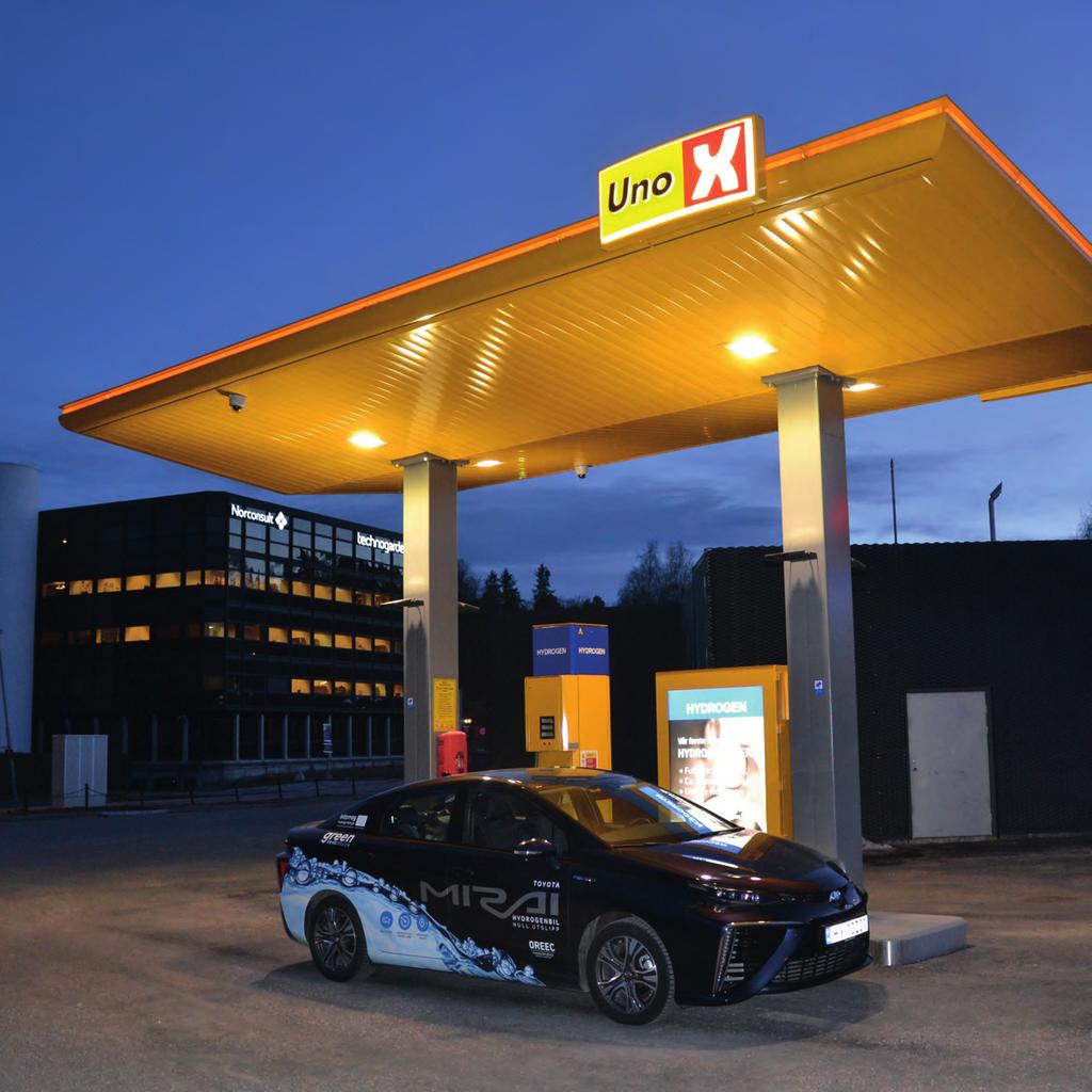 I Uno-X ønsker vi å satse på hydrogen som en god løsning for transportsektoren.