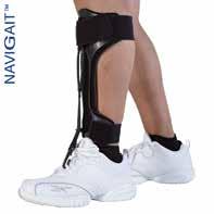 NAVIGAIT NAVIGAIT er en ortose laget for å hjelpe personer med mild droppfot til bedre dorsalfleksjon.