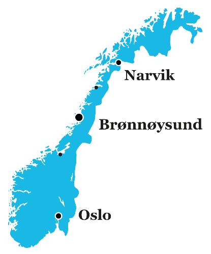 Brønnøysundregistrene 550 medarbeidere og de fleste jobber i Brønnøysund