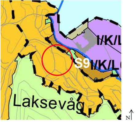 Plan-ID 40210000 Laksevåg, Endring av gangvei, Plan-ID 40210001.