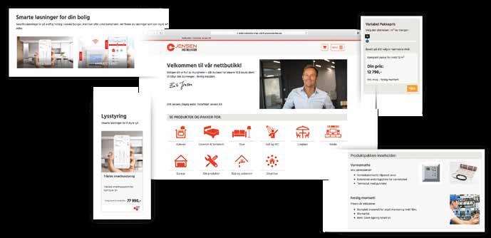 NÅ KAN DIN INSTALLATØRBEDRIFT FÅ EGEN NETTBUTIKK La nye og eksisterende kunder kjøpe materiell og installasjon i din nettbutikk mens du jobber eller har fri.