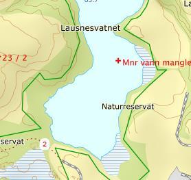 Algesamfunnet er artsfattig og dårlig utviklet. Det ble likevel funnet nok indikatorarter til at økologisk tilstand kan settes.