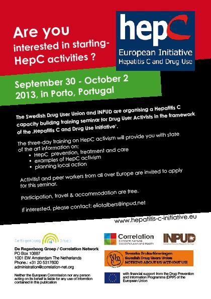Correlation hepatitis c initiative prolar var i 2013 i Portugal for å lære mer om Hepatitt c