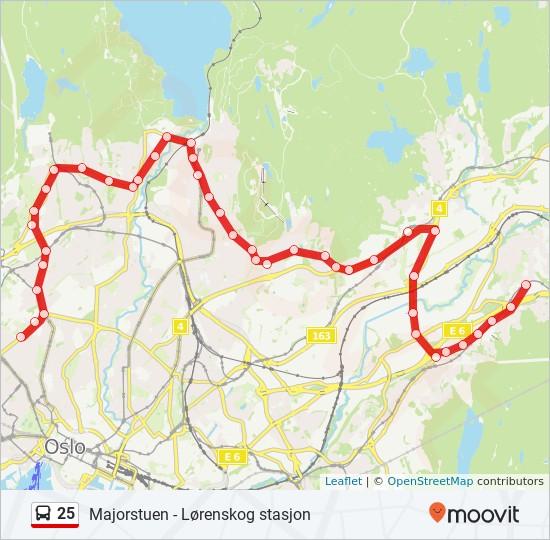 Frysjaveien 1, Oslo Svensenga Frysjaveien 27A, Oslo Frysja Kjelsås Stasjon Kjelsåsveien 139, Oslo Kjelsåsalléen Kjelsåsveien 125, Oslo Grefsen Stadion Grefsenveien, Oslo Lyngåsveien Kjelsåsveien 89,