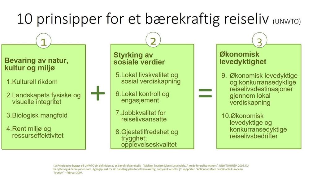 i regionen. Dette skal skje på en bærekraftig måte slik at man er forberedt på å håndtere fremtidig vekst på en god måte.