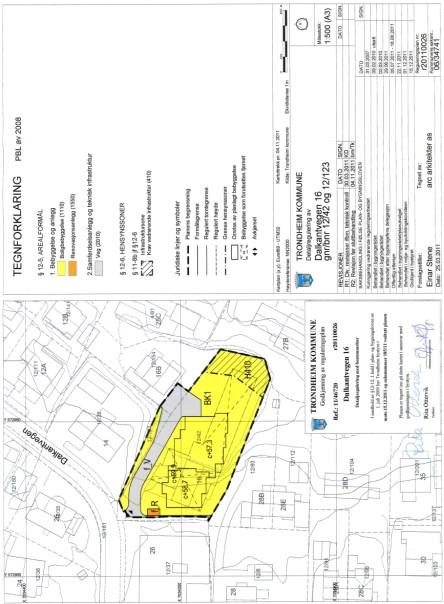 Eiendommene er delvis opparbeidet i henhold til plan. 6. R20100090, vedtatt 28.4.