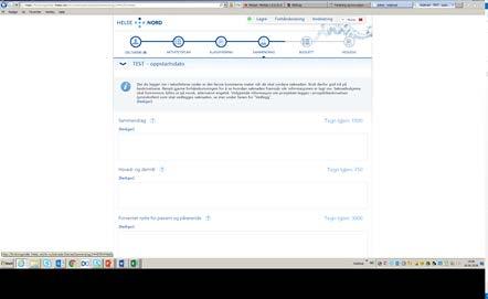 esøknad utfylling av esøknad er tidkrevende mange bokser søknadstype må angis ved opprettelse av søknad.