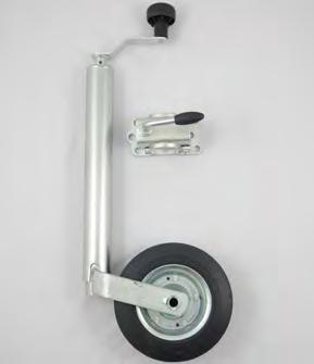 Varehengere til hus og hage / 2-2,5m Tilbehør Nesehjul Våre nesehjul leveres med kraftige klammer. Vognkortholder Våre vognkortholdere monteres enkelt på hengeren.