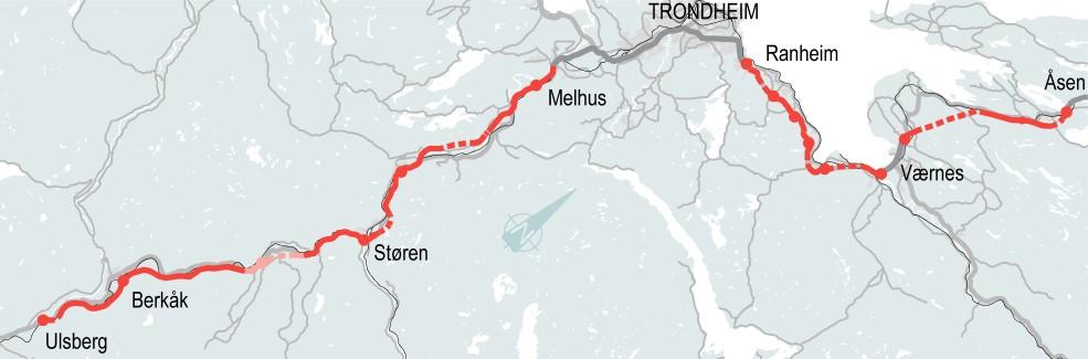 til vekst og utvikling i regionen (ett Trøndelag fra 1. jan.