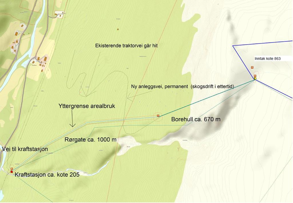 Mårberget kraftverk, Elektriske anlegg GENERATOR Ytelse MVA 4,5 Spenning kv 6,6 TRANSFORMATOR Ytelse MVA 4,7 Omsetning kv/kv 6,6/22 NETTILKNYTNING (kraftlinjer/kabler) Lengde til tilknytningspunkt m