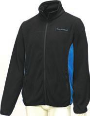 953-154 Fleecejakke Behagelig jakke som holder deg varm på kjølige dager. Svart/blå. Finnes i størrelsene S-XXXL.