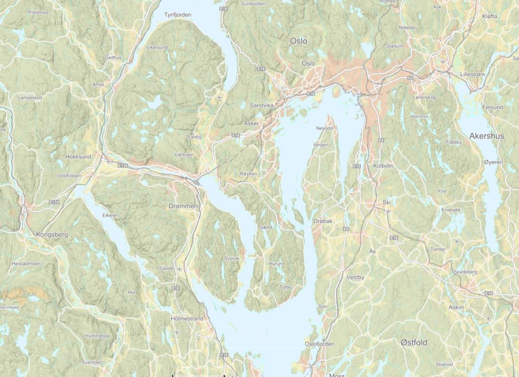 Knutepunkt for bane, vei og sjø I Drammen møtes: - E18, E134, RV23, - Drammensbanen, Sørlandsbanen, Bergensbanen, (Vestfoldbanen