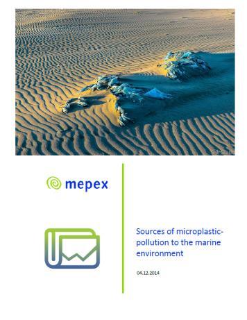 til mikroplast Mepex Consult AS, rapport 2014 På bakgrunn av
