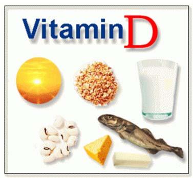 Vitamin D Viktig for: Regulering av kalsium og
