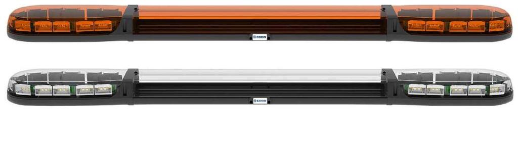 Blinkmønster: 2stk. Kommer med orange eller klar topp, og sort bunn. Varsellys - LED bjelker LUR92 Lurker LED bjelke 92cm klar 5780 Lurker varsellysbjelke fra 9 Signal.