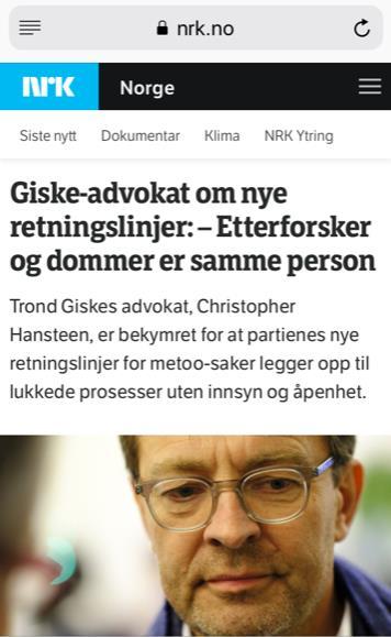 ikke varsling i