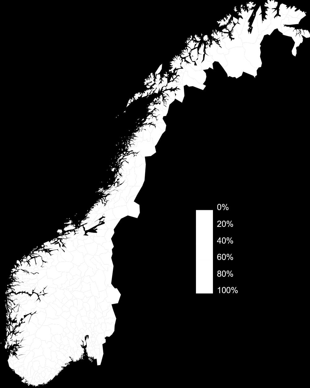 Kulturkartet 2017 Norges kommuner