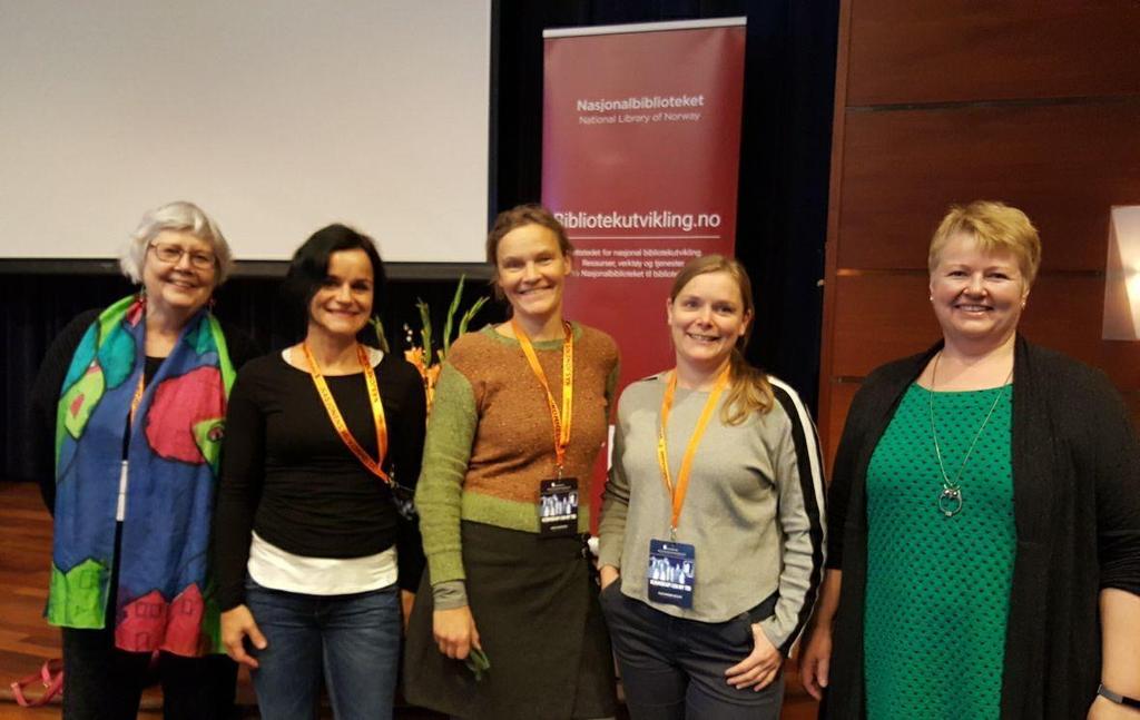 Ein skulebibliotekar fekk stipend for å delta på Ungdomsbokgildet i Drammen i november.