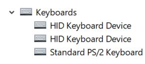 Serial IO driver (Seriell IO-driver) Security drivers (Sikkerhetsdrivere) Denne delen inneholder