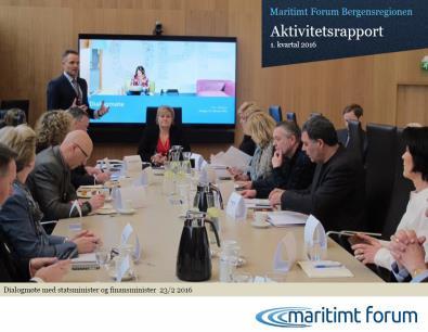 MARITIM 2016 : For tiende året på rad ble profileringsavisen «MARITIM» utgitt med distribusjon som innstikk i Bergens Tidende. Årets hovedtema var «Havets århundre».