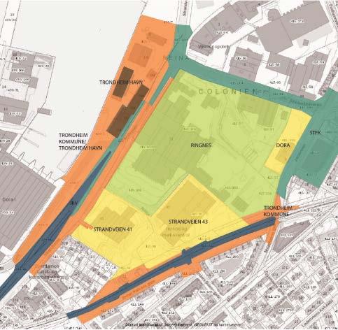 Side 7 av 22 Figur 2 Kart som viser hvem som eier eiendommene innenfor planområdet. Stedsanalyse Det skal gjøres en stedsanalyse for området som har en registreringsdel og en anbefalingsdel.