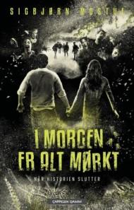 Om de nominerte bøkene Når alt slutter (I morgen er alt mørkt 3) av Sigbjørn Mostue Tredje og siste del av spenningstrilogien.