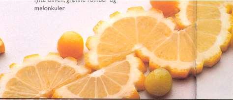 Appelsin og melonkuler Bruk
