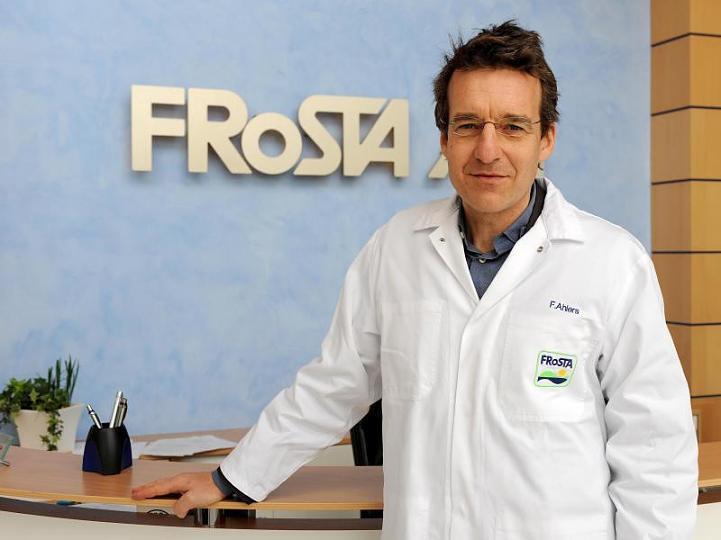 Frosta AG Tysk kvalitet Felix Ahler har sammen sin bror, Dirk Ahler, bygget Frosta til en av Tysklands fremste videreforedler av sjømat.