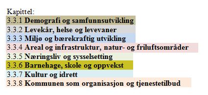 Kunnskapsgrunnlag: Ved utarbeidelse av ny Planstrategi for 2016-2019 for Leirfjord kommune har Leirfjord kommune tatt utgangspunkt i planstrategien for 2012 2015 samt plan og bygningslovens 10-1, og