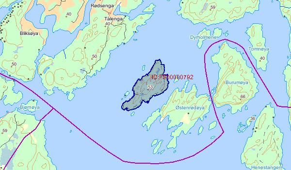 Forvaltningsplan Gudøya Fint om det markes for eksisterende og planlagte tiltak i kartet. 1. Områdebeskrivelse/status Gnr/ Bnr FS-nummer naturbase.