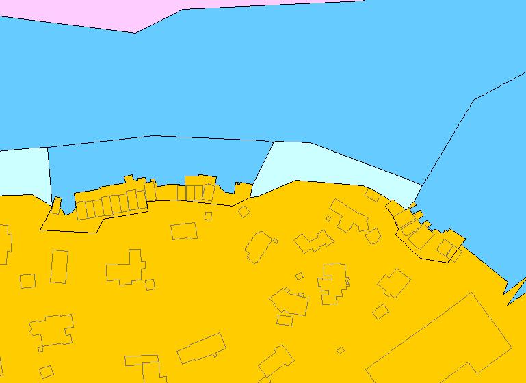 Naustområde 43 og 44 Kviturpollen IIX og IX (Raunefjorden) Med