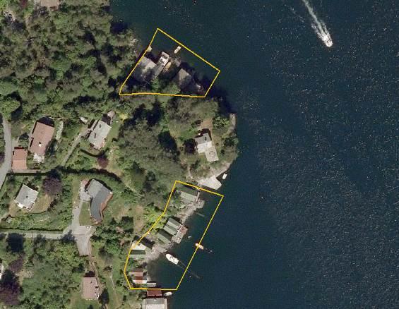 arealdelen Areal i sjø avsatt til Småbåthavn (H) men bør