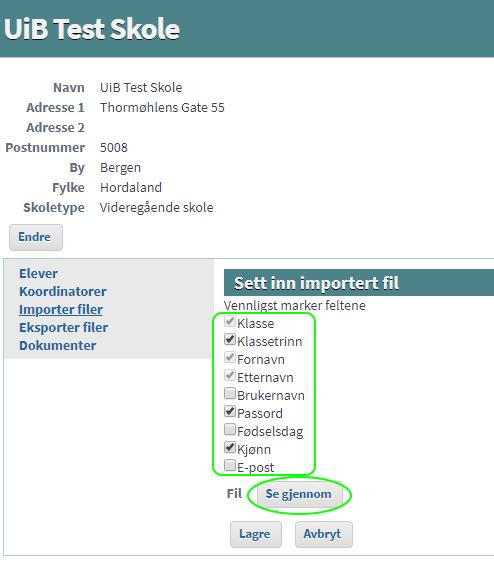 Excel-arket du har laget, følg disse stegene: 3)